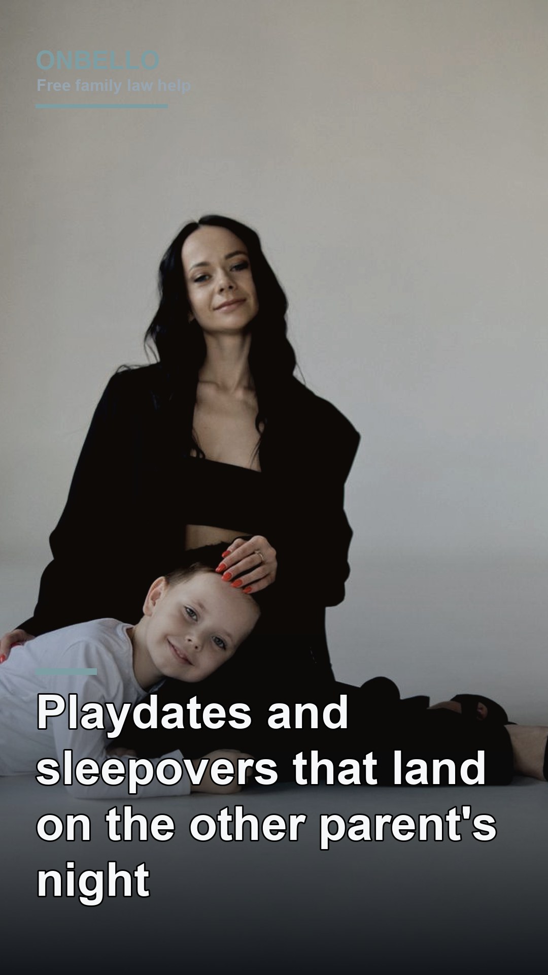 Playdates and sleepovers that land on the other parent's night