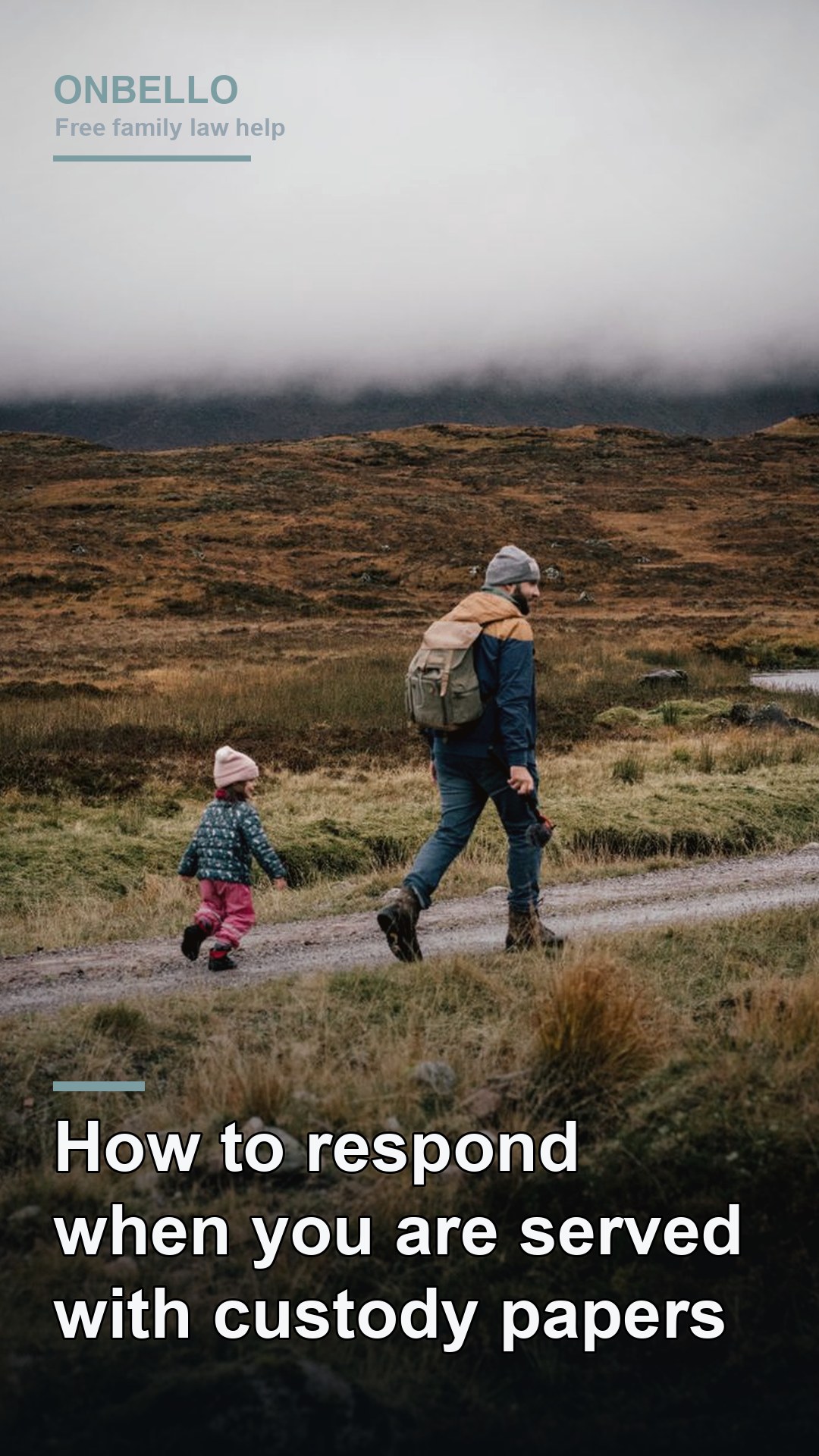 How to respond when you are served with custody papers