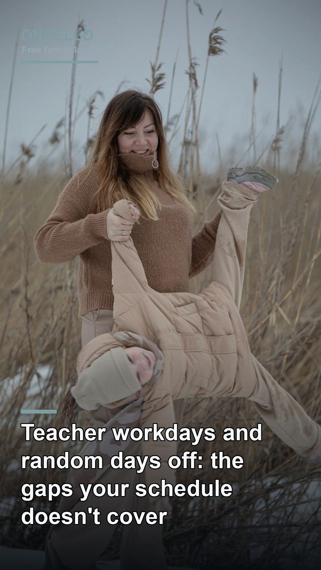 Teacher workdays and random days off: the gaps your schedule doesn't cover