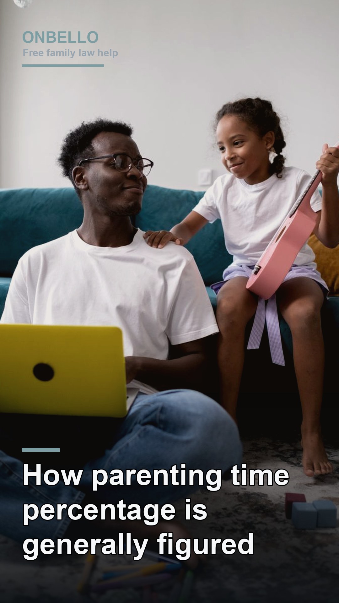 How parenting time percentage is generally figured